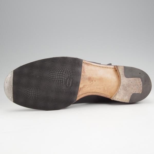 極上★forme/フォルメ SIZE 5(25�p程度)【モデル定価￥82,500-★Zip jodhpurs Boot/ジョッパーブーツ】カーフ/黒/メンズ★j663