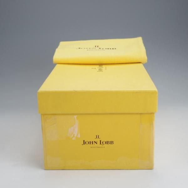 ほぼ未使用★ジョンロブ 9E【貴重★イヤーモデル(2004年)/オックスフォードシューズ】8000ラスト/カーフ/茶/メンズ/JOHN LOBB★j667