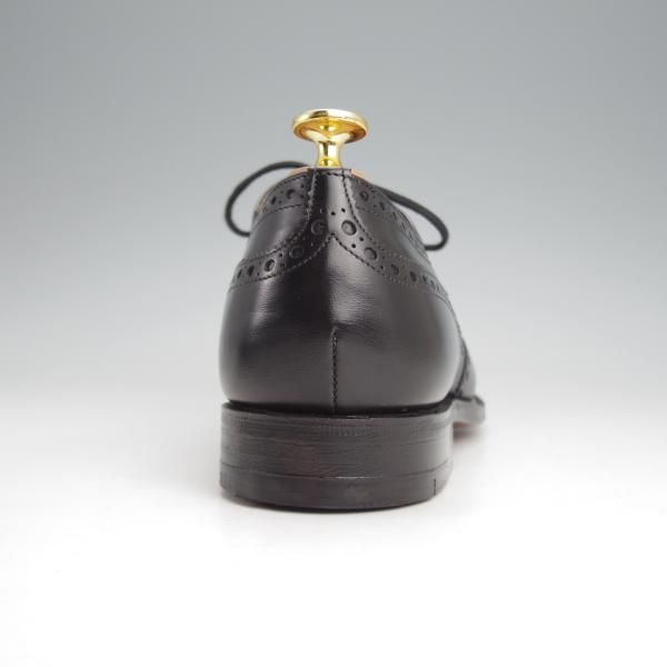 未使用★チャーチ 65F/UK6.5【現行定価￥176,000-★100ラスト/CHETWYND/チェットウインド】フルブローグ/カーフ/黒/Church's★j668