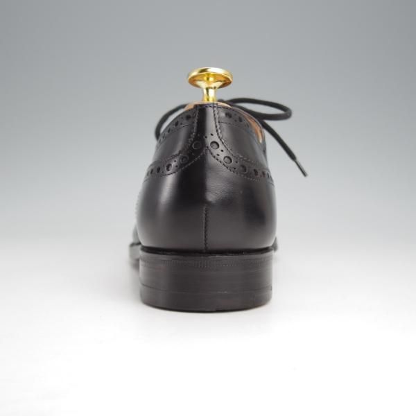 未使用★チャーチ 65F/UK6.5【現行定価￥176,000-★100ラスト/CHETWYND/チェットウインド】フルブローグ/カーフ/黒/Church's★j668