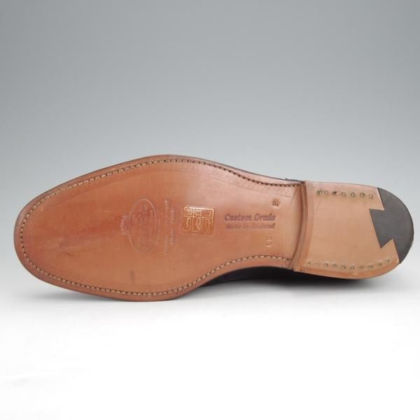 未使用★チャーチ 65F/UK6.5【現行定価￥176,000-★100ラスト/CHETWYND/チェットウインド】フルブローグ/カーフ/黒/Church's★j668