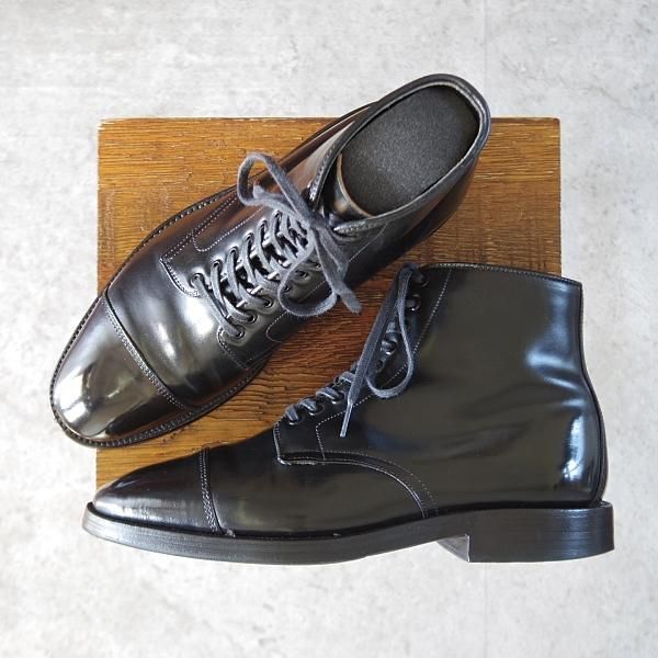 Made in USA⭐︎オールデン 6.5インチDシェルコードバン オールデン 6.5D【コードバン仕様/グラントラスト/4065/黒