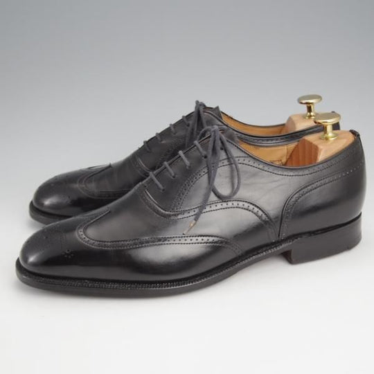 ★チャーチ 80F/UK8【旧チャーチ★73ラスト/Bordeaux】フルブローグ/カーフ/黒/メンズ/Church's★j671