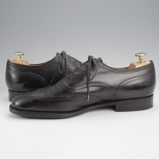 ★チャーチ 80F/UK8【旧チャーチ★73ラスト/Bordeaux】フルブローグ/カーフ/黒/メンズ/Church's★j671