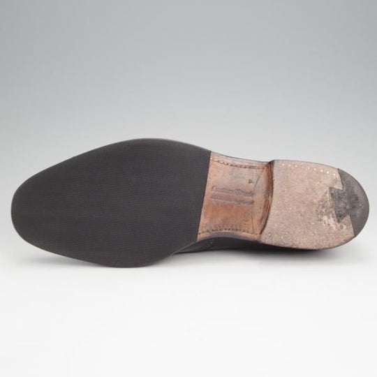 ★チャーチ 80F/UK8【旧チャーチ★73ラスト/Bordeaux】フルブローグ/カーフ/黒/メンズ/Church's★j671