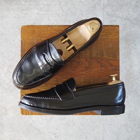 極上★オールデン 6.5D【コードバン仕様★20周年記念モデル/ホーウィン社スタンプ付き】99361U/ヴァンラスト/コインローファー/ALDEN★j672