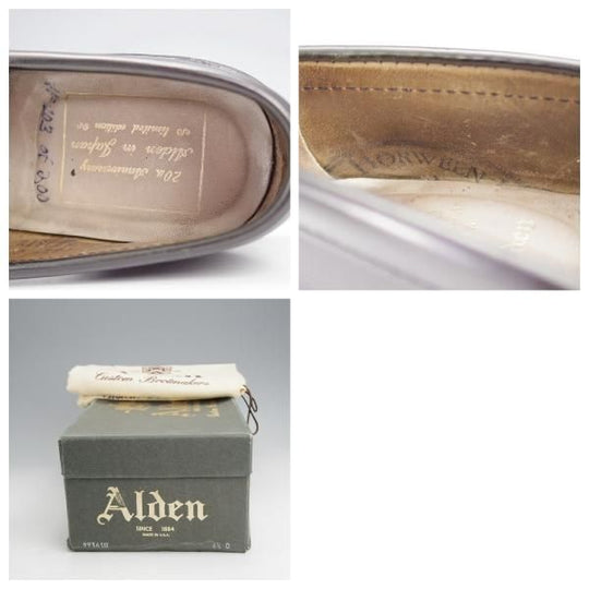 極上★オールデン 6.5D【コードバン仕様★20周年記念モデル/ホーウィン社スタンプ付き】99361U/ヴァンラスト/コインローファー/ALDEN★j672