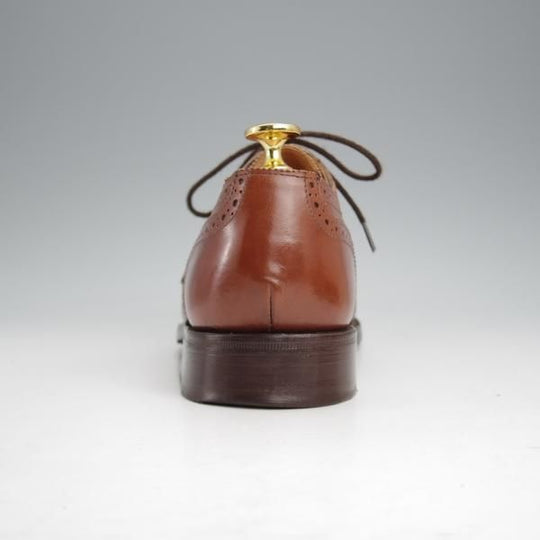 極上★トリッカーズ SIZE 6【現行定価10万円以上★フルブローグ/ASCOT/5429】カーフ/茶/メンズ/Tricker's★j675