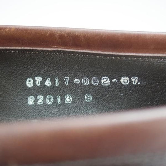 極上★三陽山長 SIZE 8【定価￥74,800-★弥三郎/R2013ラスト】コインローファー/カーフ/濃茶/メンズ/YASABURO/Sanyo Yamacho★j677