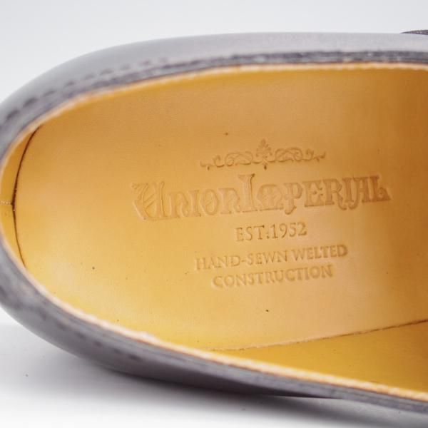 極美品★ユニオンインペリアル SIZE 7【定価￥60,500-★ダイナイトソール/撥水レザー】SU203/モンクストラップ/黒/Union Imperial★j678