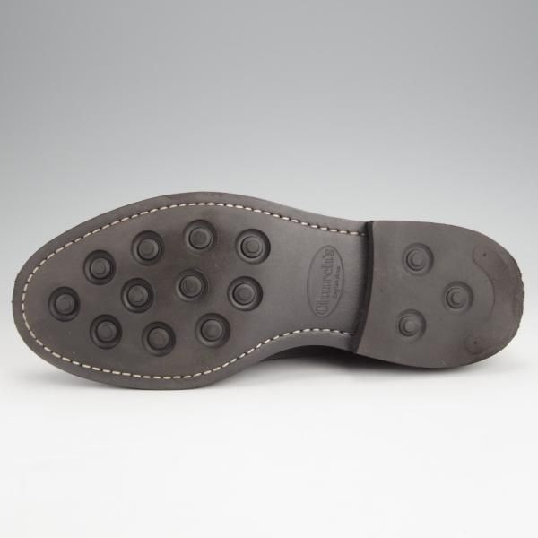 極上★チャーチ 80G/UK8【定価￥181,500-★ライトウェイトソール仕様/SHANNON LW】シャノン/103ラスト/プレーントゥ/黒/Church's★j679