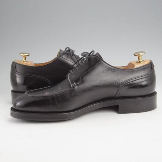 美品★クロケット&ジョーンズ 6.5E【★MONTAGU/317ラスト】Uチップ/カーフ/黒/メンズ/Crockett&Jones★j684