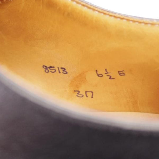 美品★クロケット&ジョーンズ 6.5E【★MONTAGU/317ラスト】Uチップ/カーフ/黒/メンズ/Crockett&Jones★j684