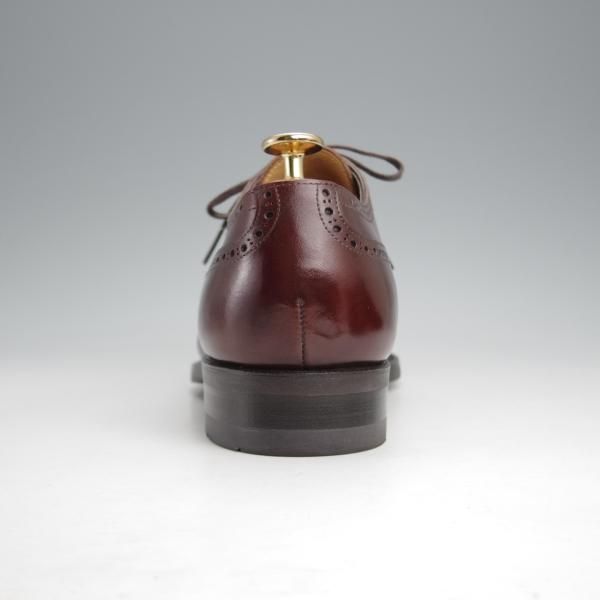ほぼ未使用★三陽山長 SIZE 7【定価￥83,600-★寿伍郎/R2010ラスト】セミブローグ/カーフ/濃茶/メンズ/JUGORO/Sanyo Yamacho★j688