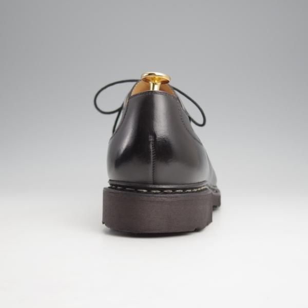 極美品★パラブーツ SIZE 7.5【定価￥79,200-★アヴィニョン/AVIGNON】グリフソール/リスレザー/Uチップ/NOIR/黒/Paraboot★j689