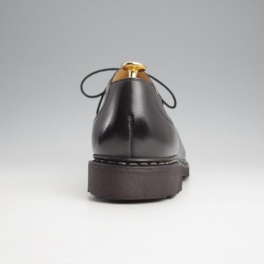 極美品★パラブーツ SIZE 7.5【定価￥79,200-★アヴィニョン/AVIGNON】グリフソール/リスレザー/Uチップ/NOIR/黒/Paraboot★j689