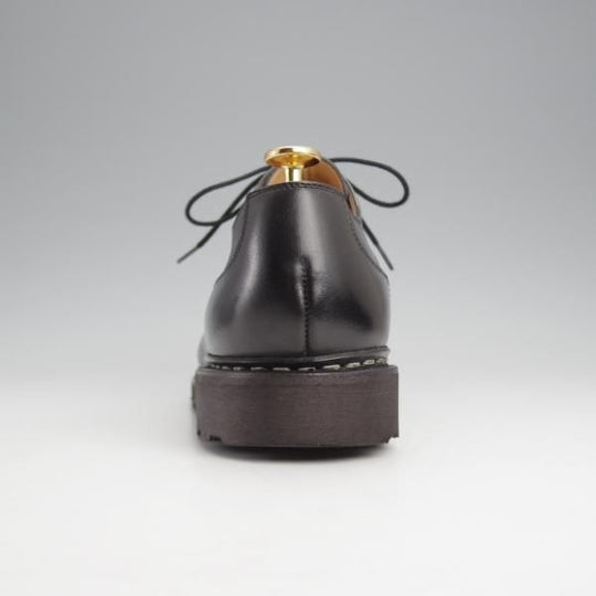 極美品★パラブーツ SIZE 7.5【定価￥79,200-★アヴィニョン/AVIGNON】グリフソール/リスレザー/Uチップ/NOIR/黒/Paraboot★j689