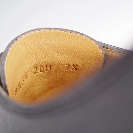 極美品★パラブーツ SIZE 7.5【定価￥79,200-★アヴィニョン/AVIGNON】グリフソール/リスレザー/Uチップ/NOIR/黒/Paraboot★j689