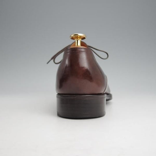 極上★ジョンロブ 6E【現行定価30万円程度★プレステージライン/LUFFIELD/8000ラスト】ミュージアムカーフ/濃茶/JOHN LOBB★j690