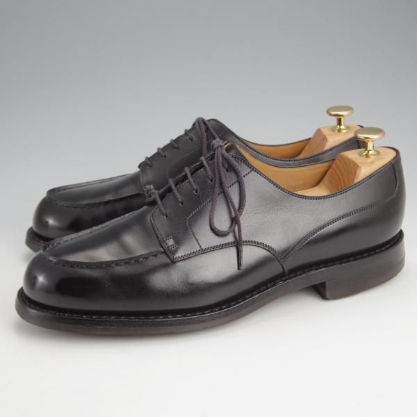 極上★J.M.ウエストン 8D【現行定価￥154,000-★ゴルフ/GOLF】641/31ラスト/Uチップ/ボックスカーフ/黒/Weston/ウェストン★j691