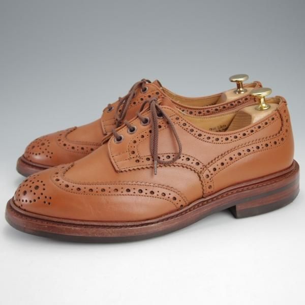 極上★トリッカーズ SIZE 7.5【定価￥121,000-★ダイナイトソール/BOURTON/シーシェイド】C Shade/カントリーシューズ/Tricker's★j695