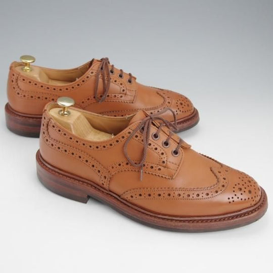 極上★トリッカーズ SIZE 7.5【定価￥121,000-★ダイナイトソール/BOURTON/シーシェイド】C Shade/カントリーシューズ/Tricker's★j695