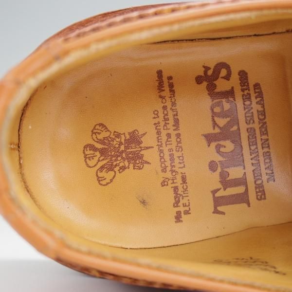 極上★トリッカーズ SIZE 7.5【定価￥121,000-★ダイナイトソール/BOURTON/シーシェイド】C Shade/カントリーシューズ/Tricker's★j695