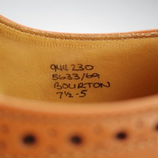 極上★トリッカーズ SIZE 7.5【定価￥121,000-★ダイナイトソール/BOURTON/シーシェイド】C Shade/カントリーシューズ/Tricker's★j695