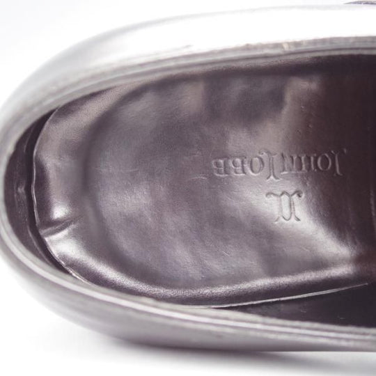 極上★ジョンロブ 6D【現行定価30万程度★プレステージライン/PORTMAN/スキンステッチ】7000ラスト/Uチップ/カーフ/黒/JOHN LOBB★j696