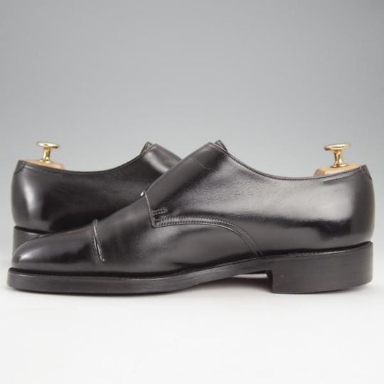 極上★ジョンロブ 8E【現行定価￥250,800-★WILLIAM 2/ウィリアム 2】9795Rラスト/ダブルモンク/カーフ/黒/JOHN LOBB★j697