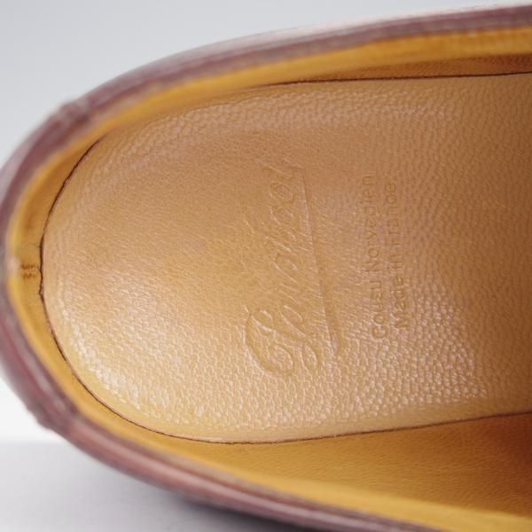 極上★パラブーツ SIZE 7.5【定価￥96,800-★シャンボード/CHAMBORD】TEXソール/リスレザー/カフェ/CAFE/Uチップ/メンズ/Paraboot★j700