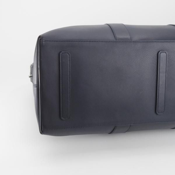 極美品★ダンヒル/dunhill【定価￥199,800-★HAMPSTED/ハムステッド/トラベルバッグ】レザー/ボストンバッグ/紺/ビジネス/バッグ/鞄★N5867