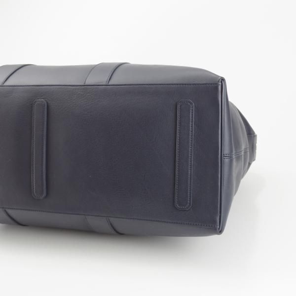 極美品★ダンヒル/dunhill【定価￥199,800-★HAMPSTED/ハムステッド/トラベルバッグ】レザー/ボストンバッグ/紺/ビジネス/バッグ/鞄★N5867