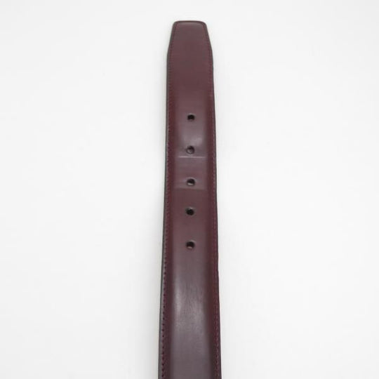 極上★(スペイン製)カルミナ 85cm/34インチ【定価￥33,000-★コードバン仕様/赤茶】ベルト/レザー/本革/ビジネス/メンズ/CARMINA★j701