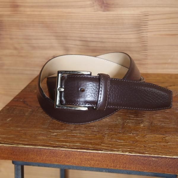 CROCKETT&JONES クロケットジョーンズ ベルト カーフ レザー 32 クロケット＆ジョーンズ BELT CHESTNUT ベルト メンズ | クロケット
