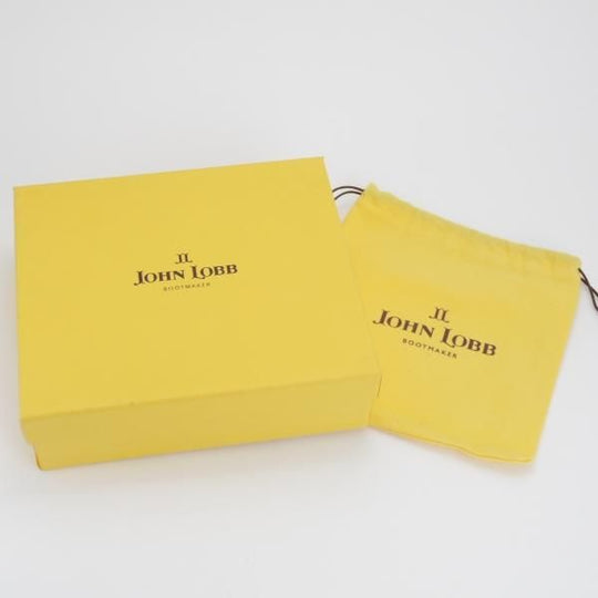 極美品★ジョンロブ 80cm/32インチ程度【現行定価￥90,200-★ベルト/スエード/黒】メンズ/革/レザー/JOHN LOBB★j704