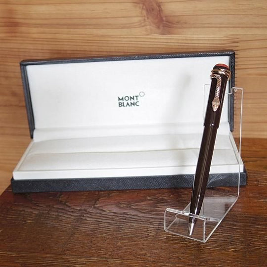 極上★(独)モンブラン/MONTBLANC【定価￥63,800-★ヘリテイジコレクション/ルージュ・エ・ノワール】トロピックブラウン/ボールペン★j706