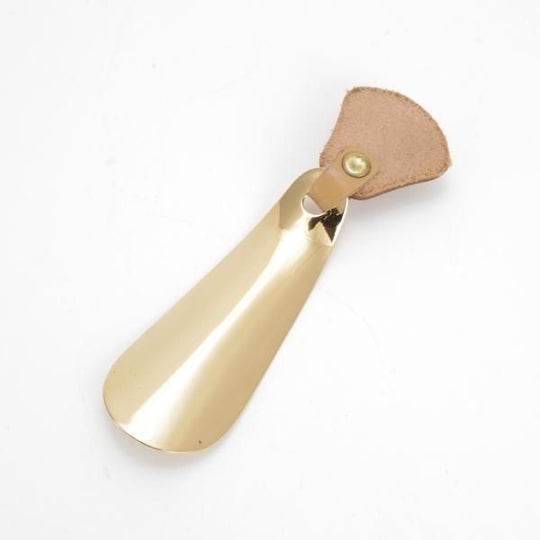 極上★ジョンロブ/JOHN LOBB【貴重★Parisロゴ時代のトラベルシューホーン/真鍮】靴べら/ゴールド/ビジネス/メンズ★j707