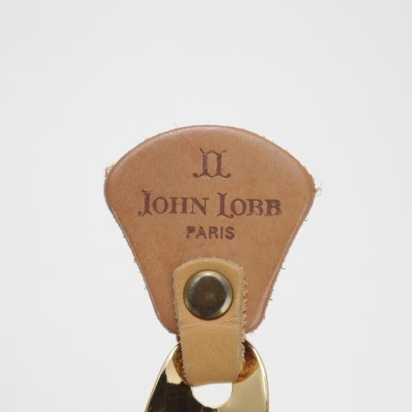 極上★ジョンロブ/JOHN LOBB【貴重★Parisロゴ時代のトラベルシューホーン/真鍮】靴べら/ゴールド/ビジネス/メンズ★j707