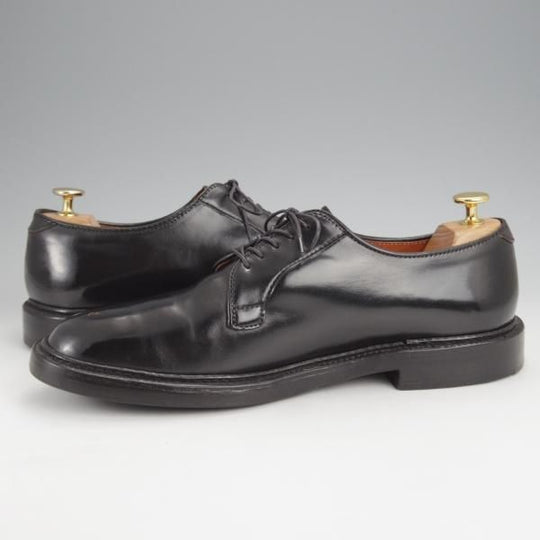 極上★オールデン 8.5E【定価￥171,600-★コードバン仕様/9901】バリーラスト/プレーントゥ/黒/メンズ/ALDEN★j718