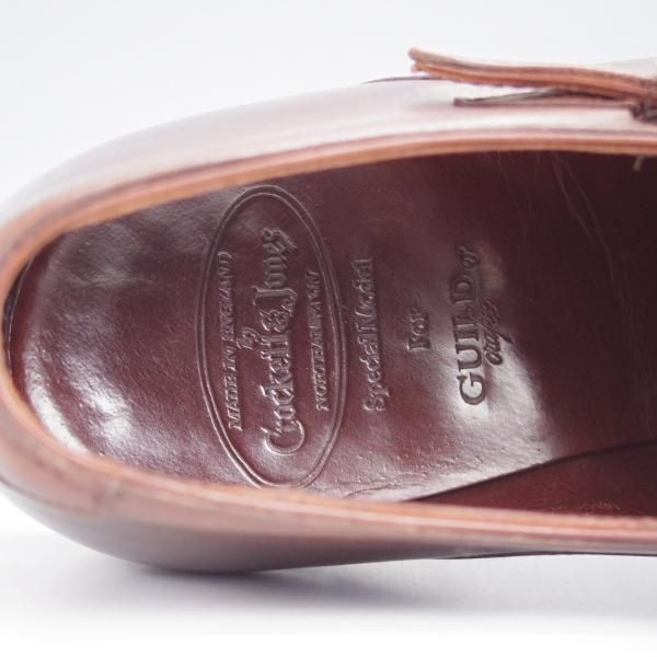 極上★クロケット&ジョーンズ 7D【定価￥115,500-★(浅草)ギルド・オブ・クラフツ監修/ハンドグレードライン】RODERICK/濃茶★j719