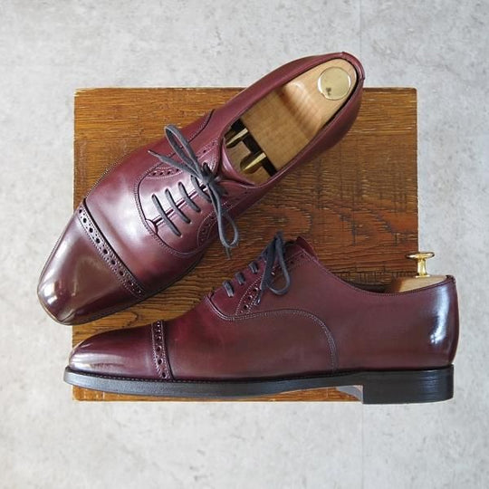 極上★(英)グレンソン 7E【現行定価￥98,890-★MACCLESFIELD/クォーターブローグ】カーフ/赤茶/メンズ/GRENSON★j720