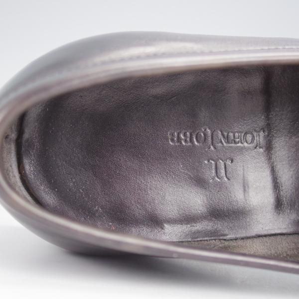 ★ジョンロブ 6.5E【貴重★ミュージアムカーフ/KIPLING/4596ラスト】コインローファー/スリッポン/黒/JOHN LOBB★j722