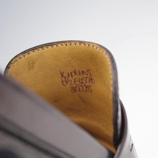 ★ジョンロブ 6.5E【貴重★ミュージアムカーフ/KIPLING/4596ラスト】コインローファー/スリッポン/黒/JOHN LOBB★j722