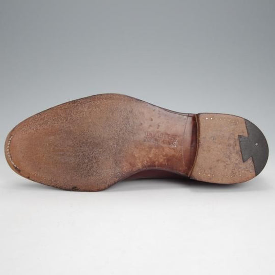 ★(英)グレンソン 7.5EF【125周年モデル★LIMITED EDITION/パンチドキャップトゥ】KEATS/6322/カーフ/CLARET/赤茶/GRENSON★j730