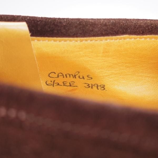 ★ジョンロブ UK6程度【★CAMPUS/コインローファー/濃茶】3198ラスト/スエード/メンズ/JOHN LOBB★j731