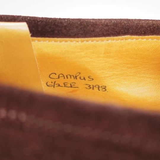 ★ジョンロブ UK6程度【★CAMPUS/コインローファー/濃茶】3198ラスト/スエード/メンズ/JOHN LOBB★j731