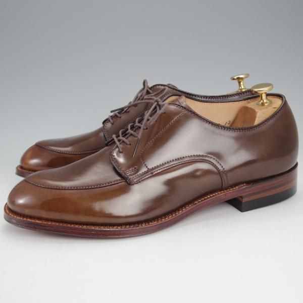 未使用★オールデン 9D【貴重★シガー色/コードバン仕様/54425】モディファイドラスト/Vチップ/茶/メンズ/ALDEN★j734