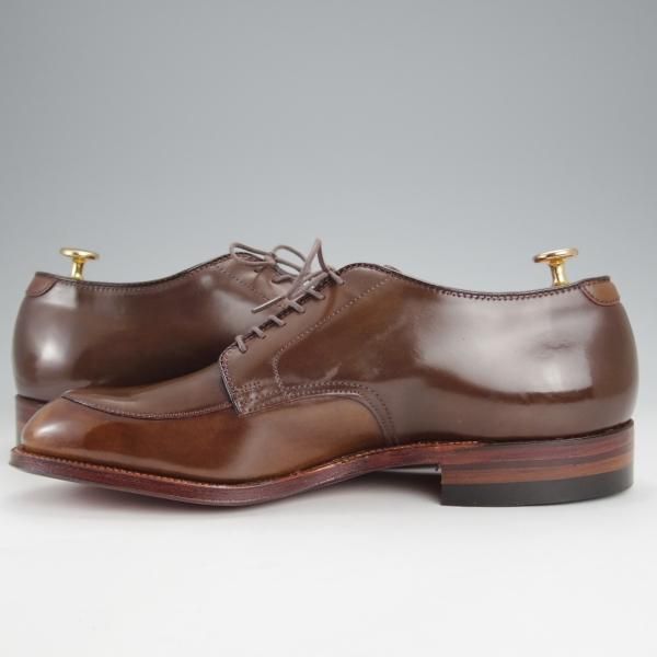 未使用★オールデン 9D【貴重★シガー色/コードバン仕様/54425】モディファイドラスト/Vチップ/茶/メンズ/ALDEN★j734