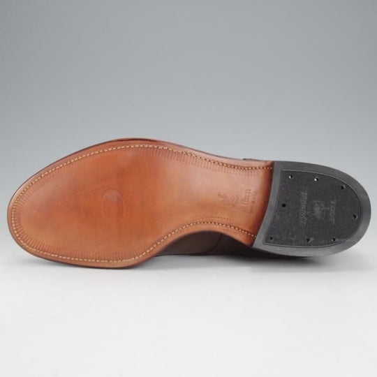 未使用★オールデン 9D【貴重★シガー色/コードバン仕様/54425】モディファイドラスト/Vチップ/茶/メンズ/ALDEN★j734